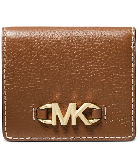 michael michael kors izzy small leather id billfold wallet|Michael Kors Izzy Small ID Billfold Black Pebbled Leather Wallet .